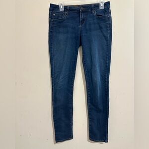 Kut From The Kloth Size 4 Dark Wash Skinny Jeans
